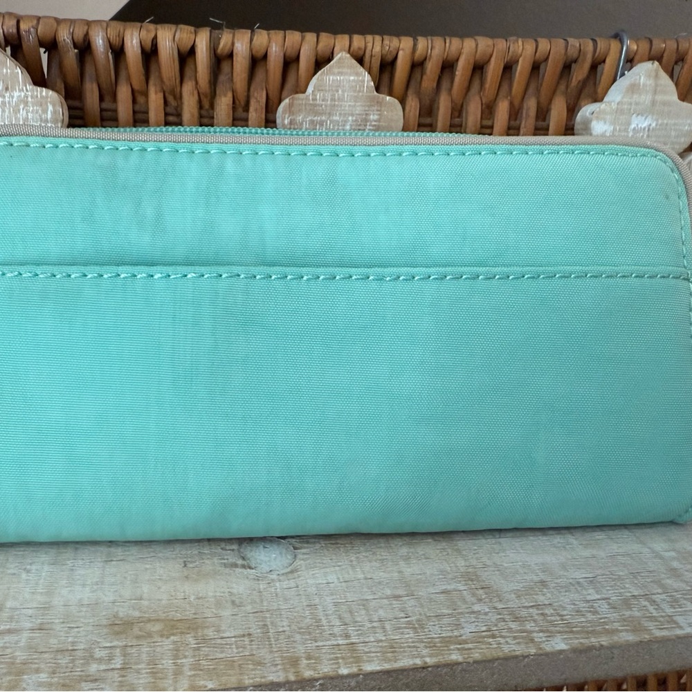 Kipling Mint/Seafoam Green Wallet - Picture 2 of 8